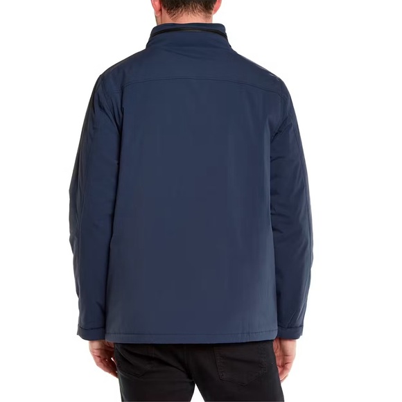 PROOF Field Jacket Insulated Water Resistant Coat in Navy x Huckberry - Picture 8 of 16
